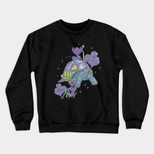 Tortoise on the move Crewneck Sweatshirt